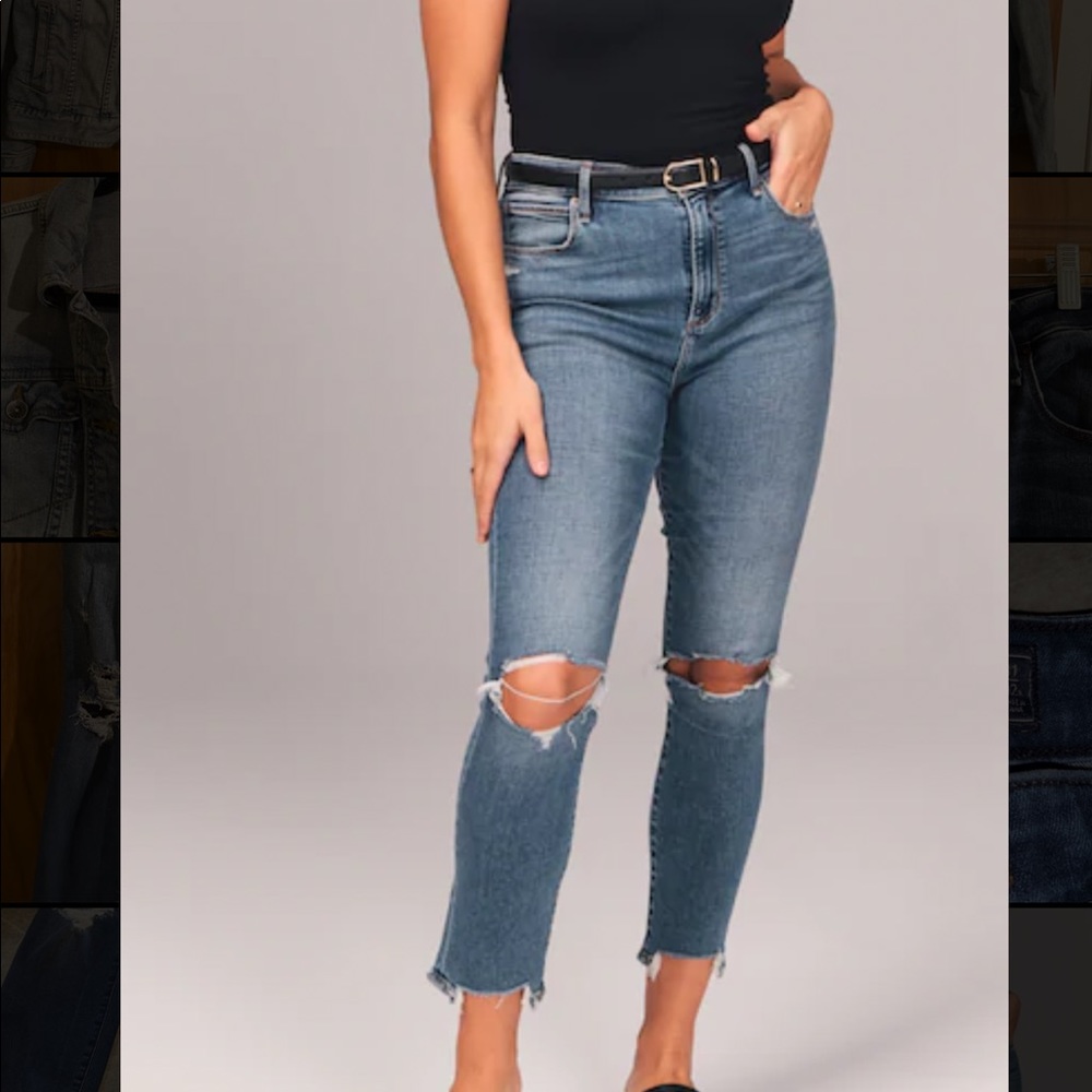 Abercrombie and Fitch High Rise Jeans